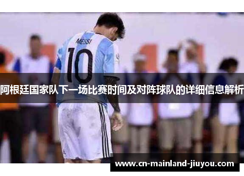阿根廷国家队下一场比赛时间及对阵球队的详细信息解析
